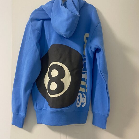 Cactus Plant Flea Market × Stussy Blue 8-Ball Hoodie - Picture 3 of 6